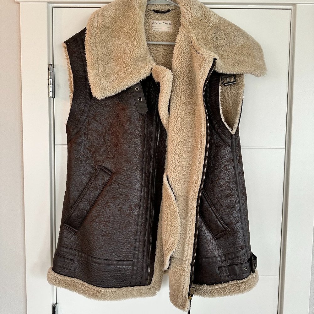Free People Bad Habits Cozy Vest